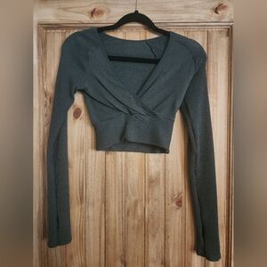 Balance/Vitality Infinity Wrap Top - Malachite